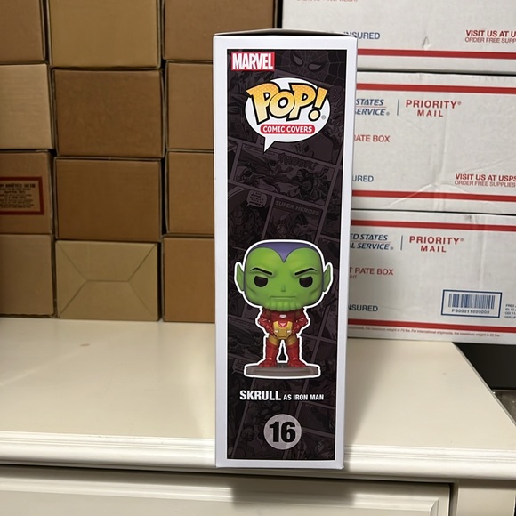 Marvel Funko Comic Covers Skrull as Iron Man 16 - Picture 2 of 6